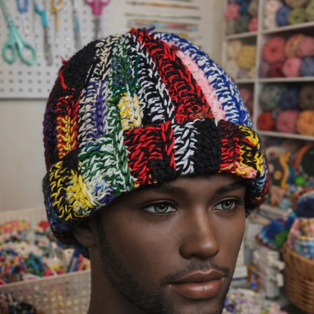 Colorful Knit Beanie